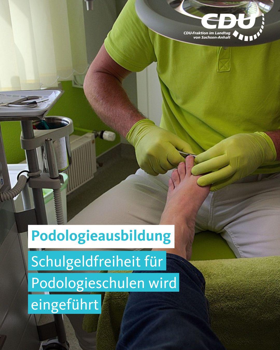Podologie Ausbildung schulgeldfrei